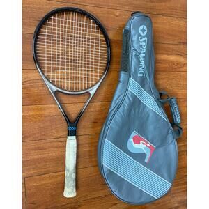 VTG RARE Spalding Orbi-Tech-95 tennis racket and case bag